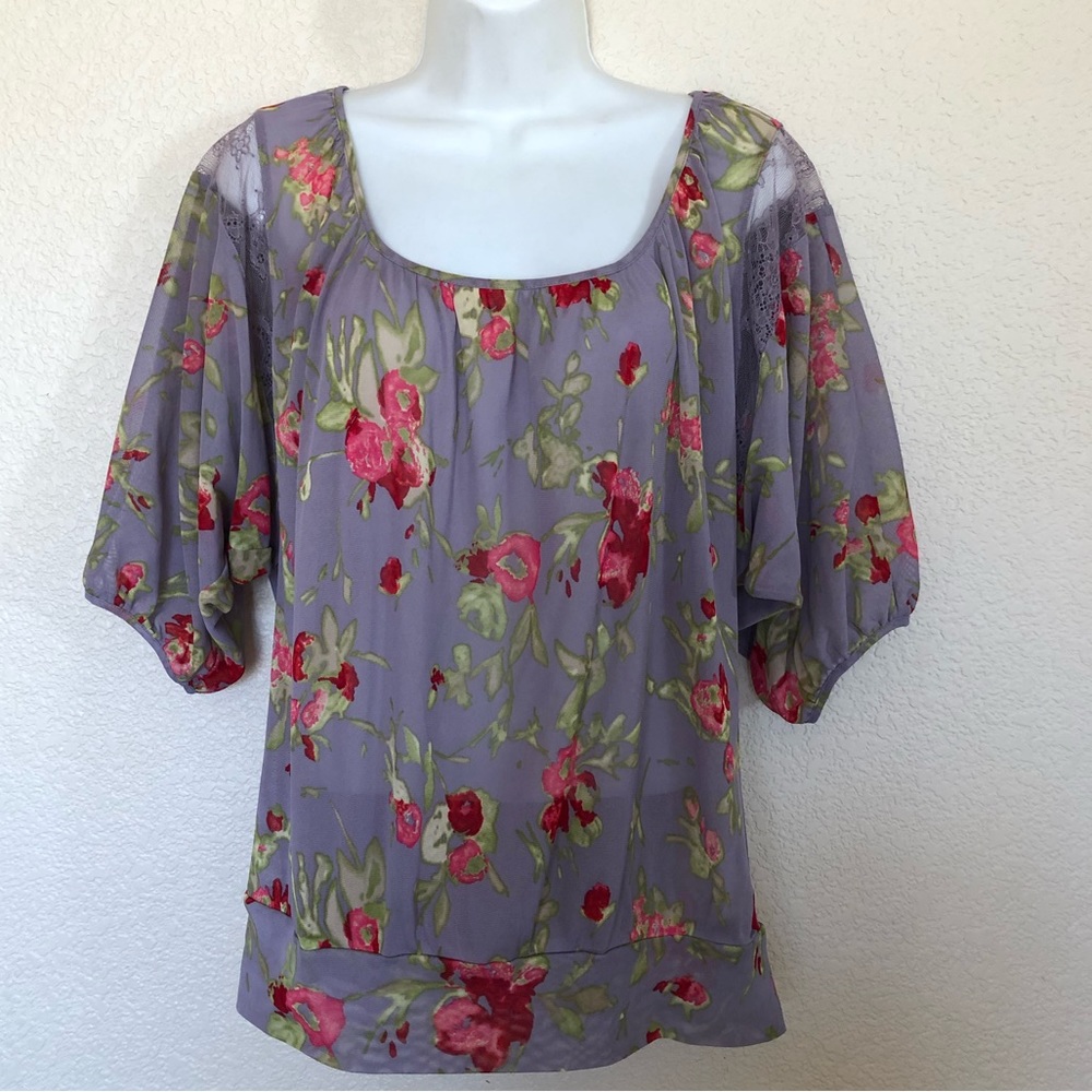 Express Floral Blouse